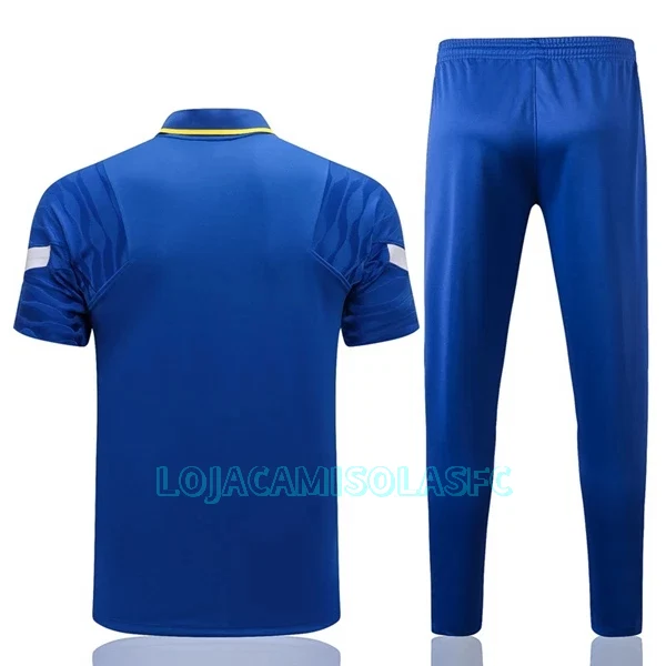 Polo de Treino FC Barcelona Homem 2022/23 Azul