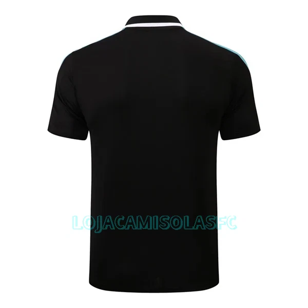 Polo de Treino Real Madrid Homem 2022/23 Preto Azul