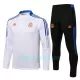 Sweat de Treino Conjunto Real Madrid Homem Quarto-Zíper 2022/23 Azul Branco