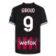 Camisola AC Milan Giroud 9 Homem Equipamento 1ª 2022/23