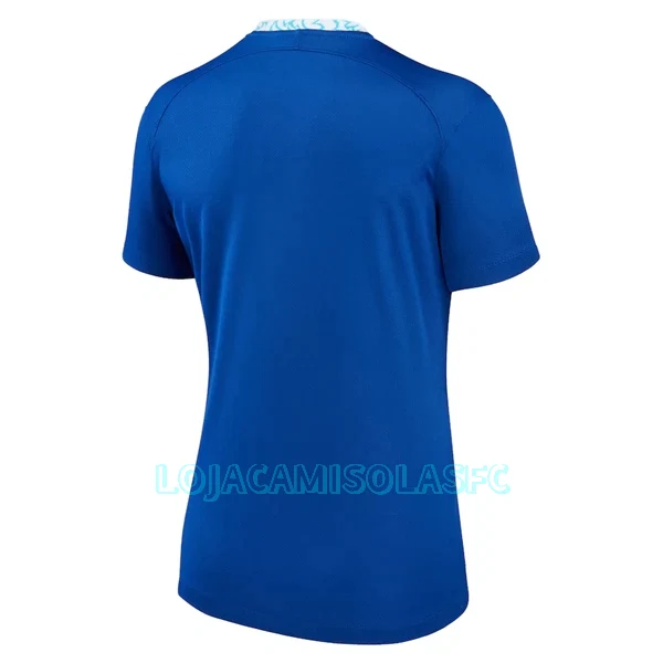 Camisola Chelsea Mulher Equipamento 1ª 2022/23