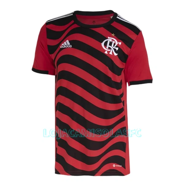 Camisola CR Flamengo Homem Equipamento 3ª 2022/23