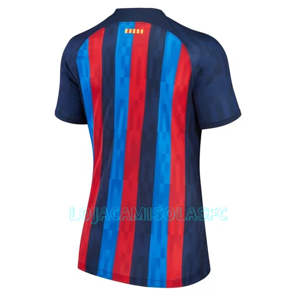 Camisola FC Barcelona Mulher Equipamento 1ª 2022/23