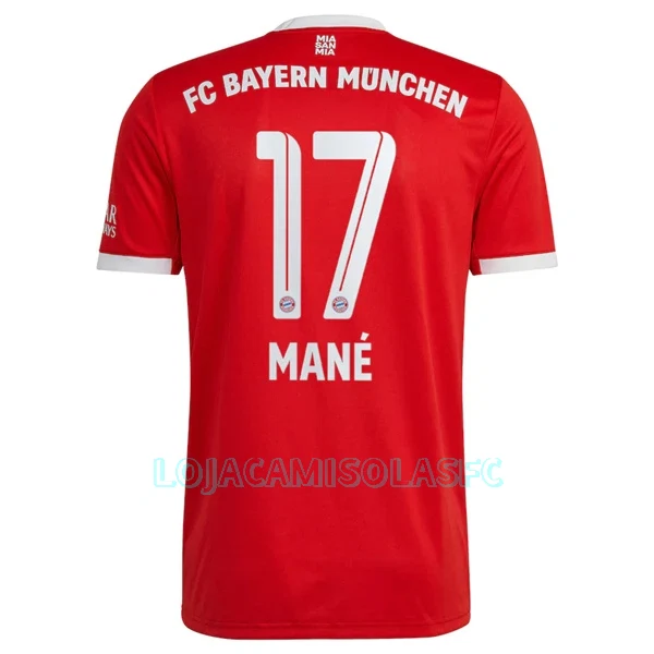 Camisola FC Bayern de Munique Mane 17 Homem Equipamento 1ª 2022/23