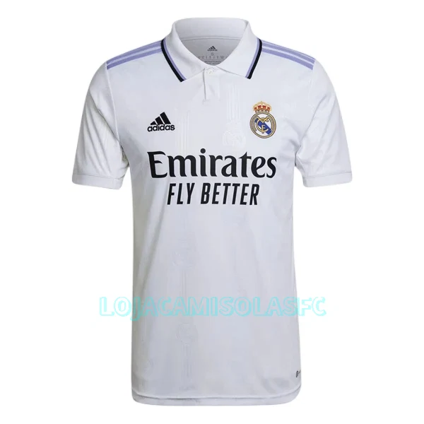 Camisola Real Madrid Vini Jr. 20 Homem Equipamento 1ª 2022/23