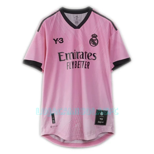 Camisola Real Madrid Y-3 120º Aniversário Homem Equipamento 1ª 2022/23 Rosa