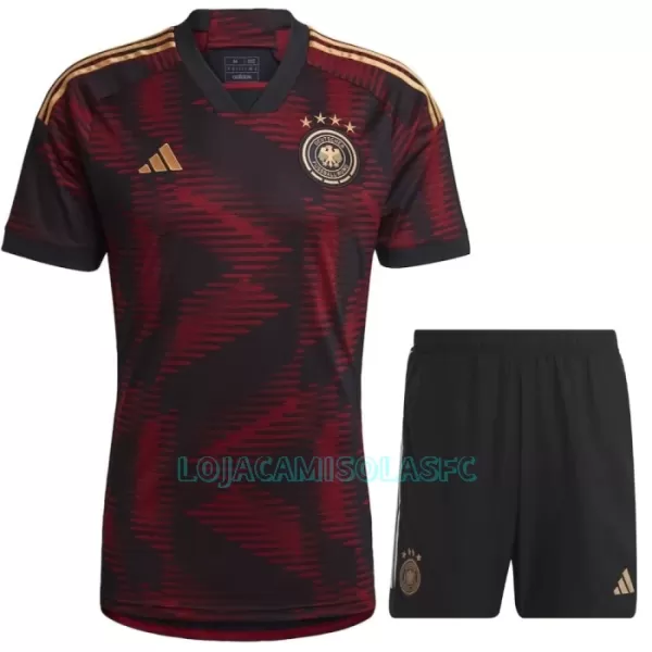 Camisola Alemanha Criança Equipamento 2ª Mundial 2022