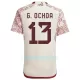 Camisola México G.OCHOA 13 Homem Equipamento 2ª Mundial 2022