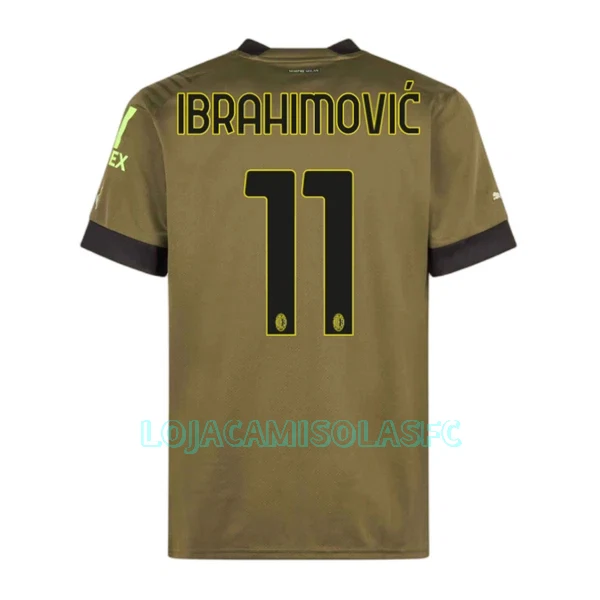 Camisola AC Milan Ibrahimovic 11 Homem Equipamento 3ª 2022/23