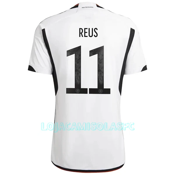 Camisola Alemanha Reus 11 Homem Equipamento 1ª Mundial 2022