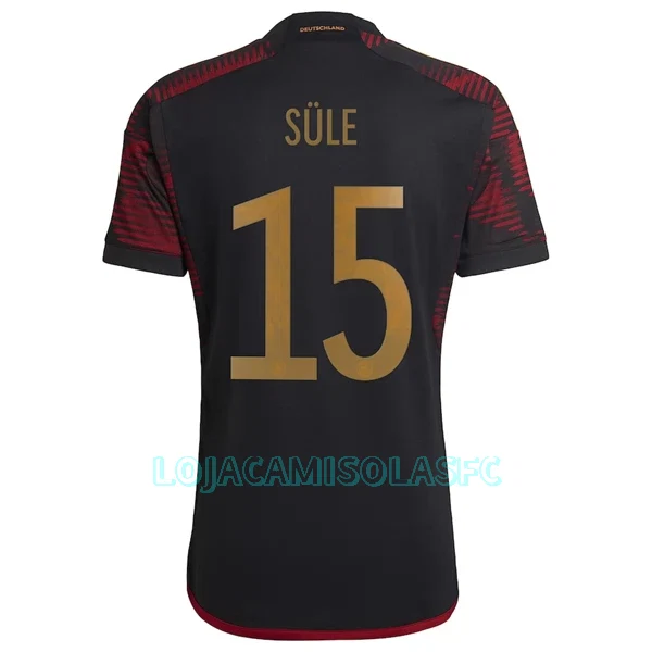 Camisola Alemanha Sule 15 Homem Equipamento 2ª Mundial 2022