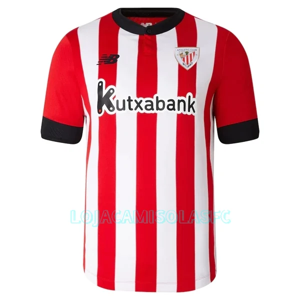 Camisola Athletic Bilbao Homem Equipamento 1ª 2022/23