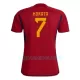 Camisola Espanha Morata 7 Homem Equipamento 1ª Mundial 2022