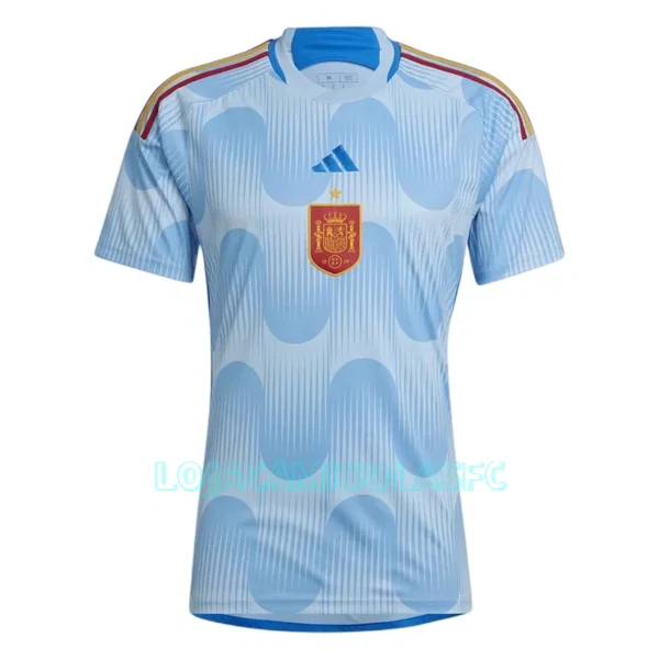 Camisola Espanha Morata 7 Homem Equipamento 2ª Mundial 2022