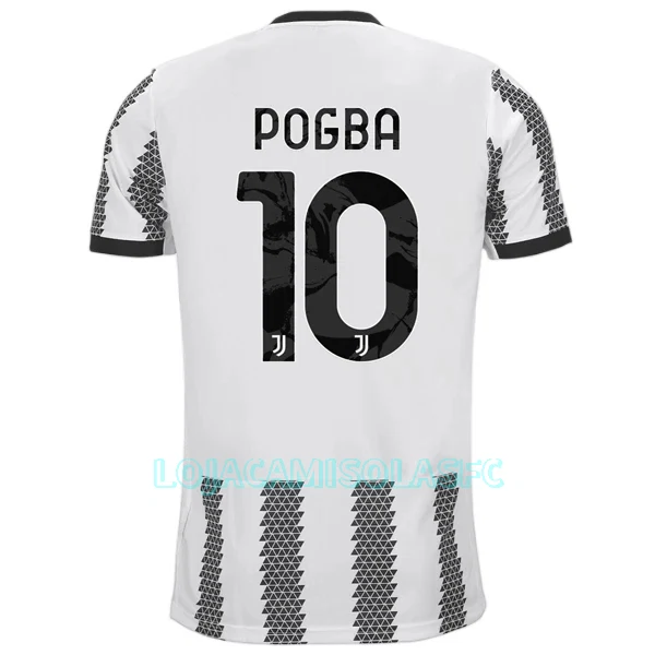 Camisola Juventus Pogba 10 Homem Equipamento 1ª 2022/23