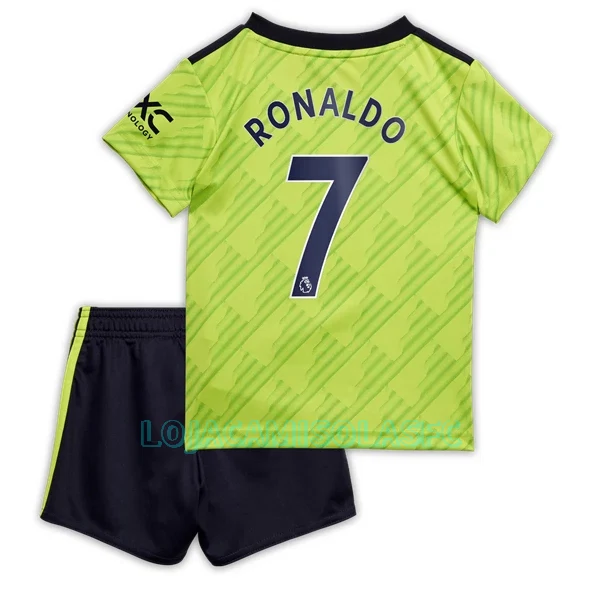 Camisola Manchester United Ronaldo 7 Criança Equipamento 3ª 2022/23