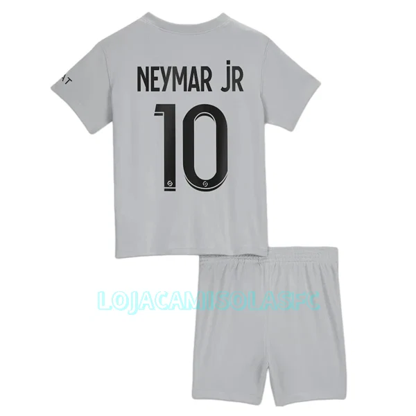Camisola Paris Saint-Germain Neymar Jr 10 Criança Equipamento 2ª 2022/23