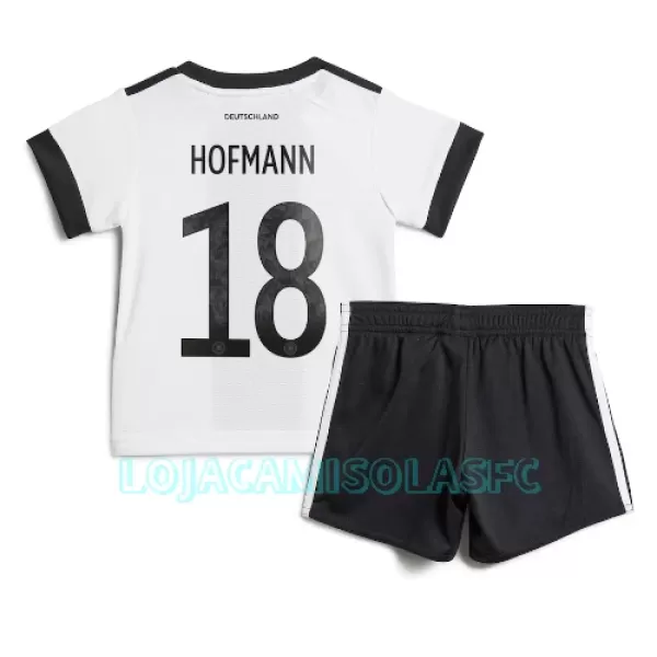 Camisola Alemanha Jonas Hofmann 18 Criança Equipamento 1ª Mundial 2022