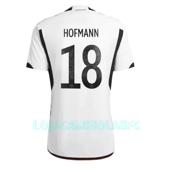 Camisola Alemanha Jonas Hofmann 18 Homem Equipamento 1ª Mundial 2022