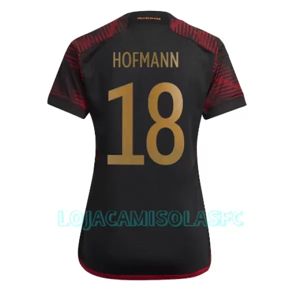 Camisola Alemanha Jonas Hofmann 18 Mulher Equipamento 2ª Mundial 2022