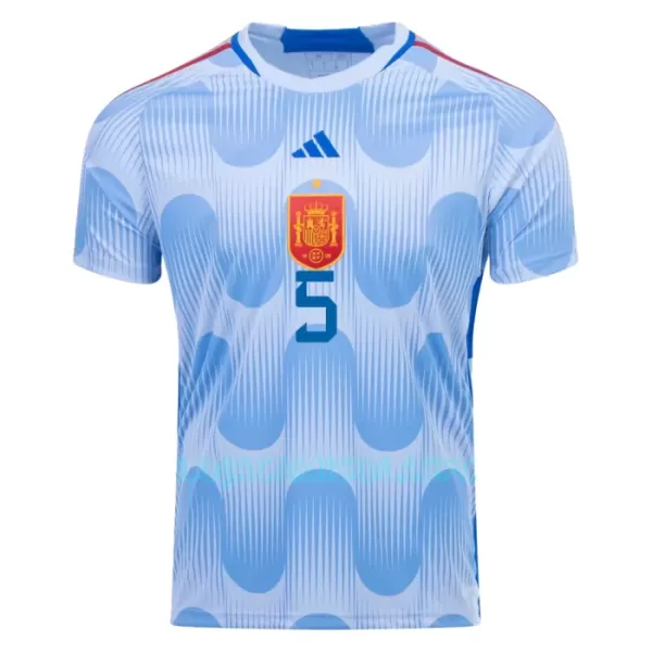 Camisola Espanha SERGIO 5 Homem Equipamento 2ª Mundial 2022