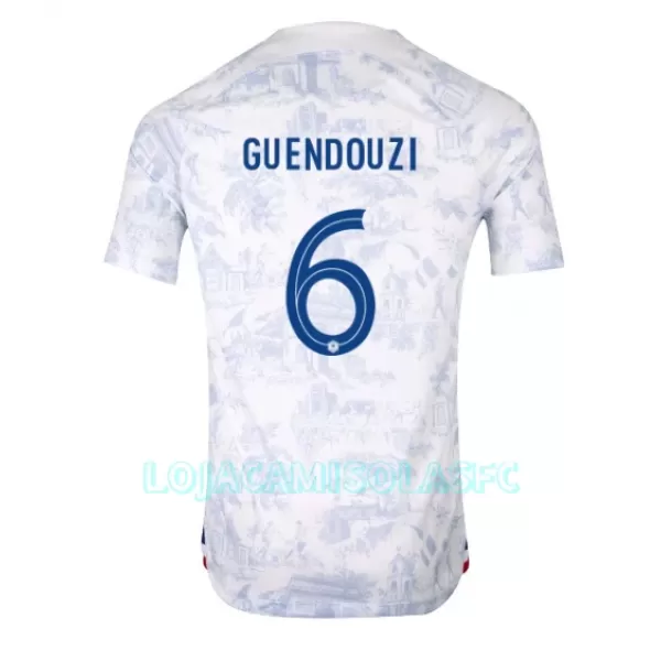 Camisola França Matteo Guendouzi 6 Homem Equipamento 2ª Mundial 2022