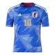 Camisola Japão MINAMINO 10 Homem Equipamento 1ª Mundial 2022