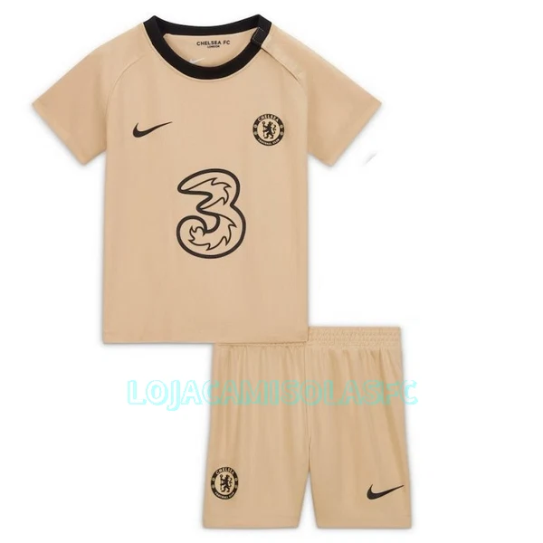 Camisola Chelsea Criança Equipamento 3ª 2022/23