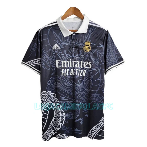 Camisola Real Madrid Dragon Homem 2023/24 Preta - Especial