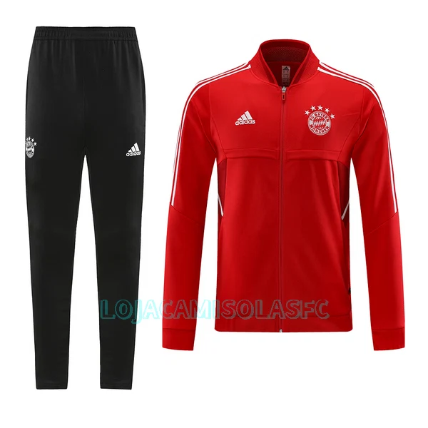 Casaco de Treino Conjunto Bayern de Munique Homem 2022/23 Vermelha