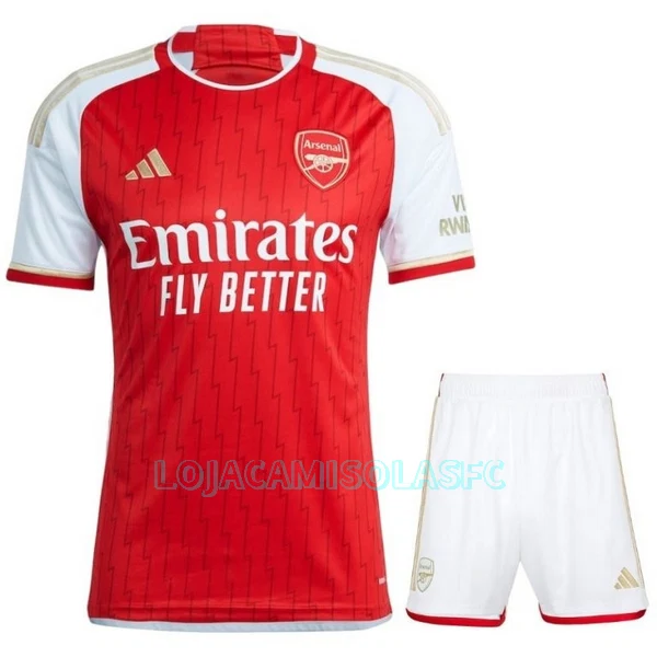 Camisola Arsenal Criança Equipamento 1ª 2023/24