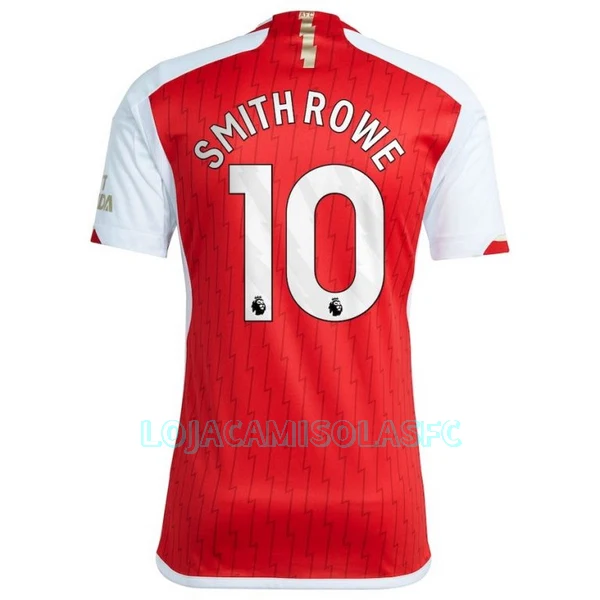 Camisola Arsenal Smith Rowe 10 Homem Equipamento 1ª 2023/24