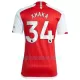 Camisola Arsenal Xhaka 34 Homem Equipamento 1ª 2023/24