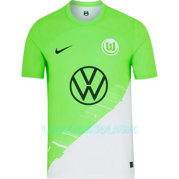 Camisola VfL Wolfsburg Homem Equipamento 1ª 2023/24