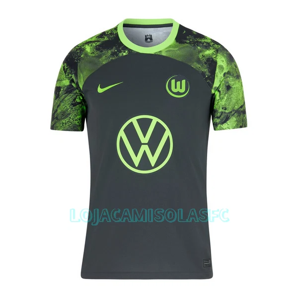 Camisola VfL Wolfsburg Homem Equipamento 2ª 2023/24