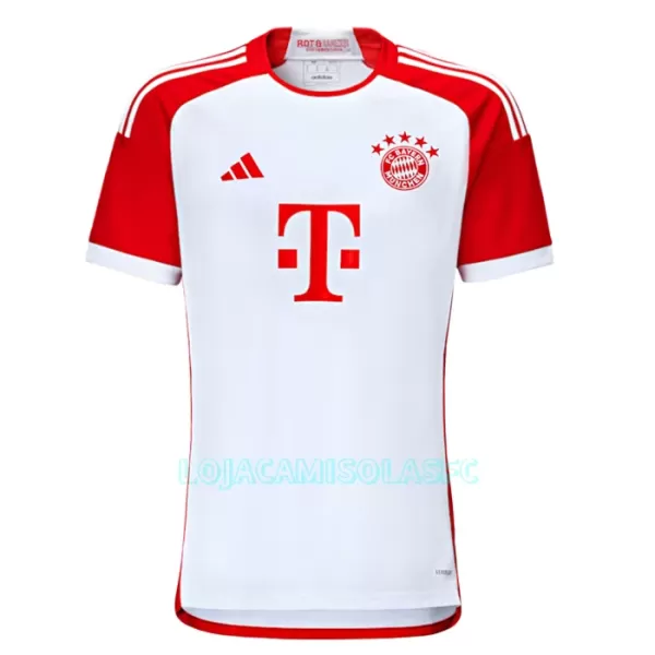 Camisola FC Bayern de Munique Leroy Sané 10 Criança Equipamento 1ª 2023/24