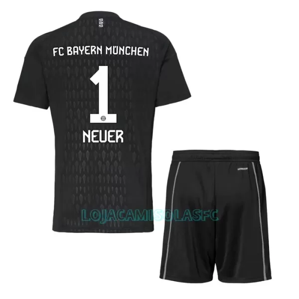 Camisola Guarda-Redes FC Bayern de Munique Manuel Neuer 1 Criança Equipamento 1ª 2023/24