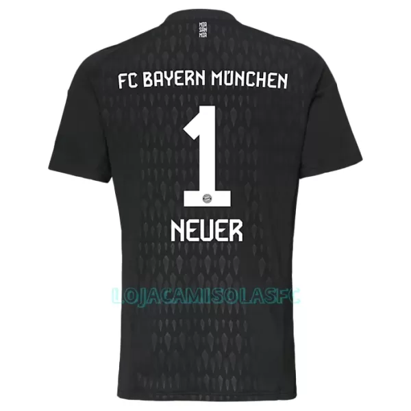 Camisola Guarda-Redes FC Bayern de Munique Manuel Neuer 1 Criança Equipamento 1ª 2023/24