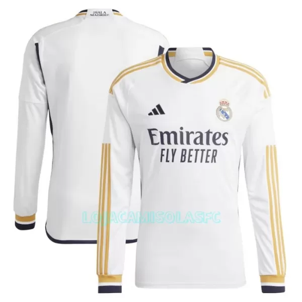 Camisola Manga Comprida Real Madrid Homem Equipamento 1ª 2023/24