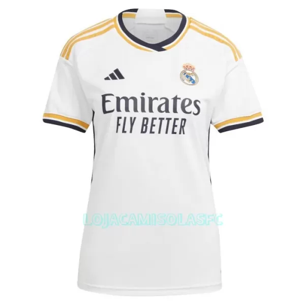 Camisola Real Madrid Mulher Equipamento 1ª 2023/24