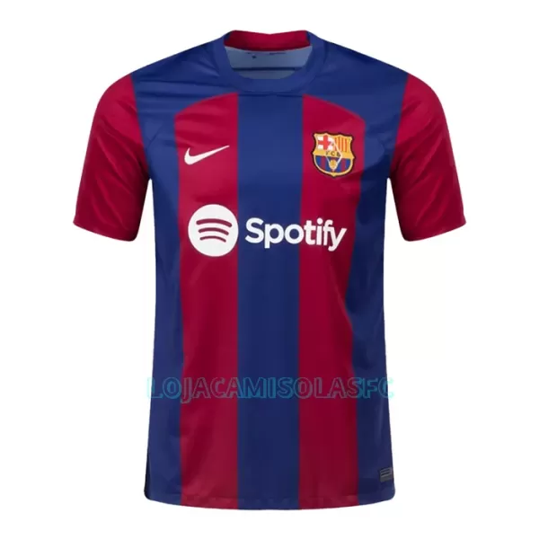 Camisola FC Barcelona Ansu Fati 10 Criança Equipamento 1ª 2023/24