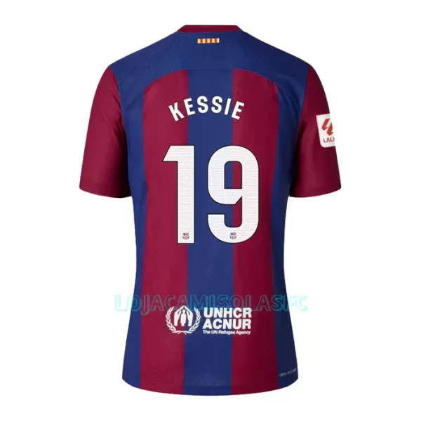 Camisola FC Barcelona Kessie 19 Homem Equipamento 1ª 2023/24