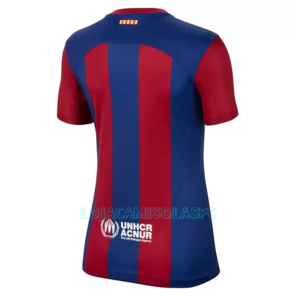 Camisola FC Barcelona Mulher Equipamento 1ª 2023/24