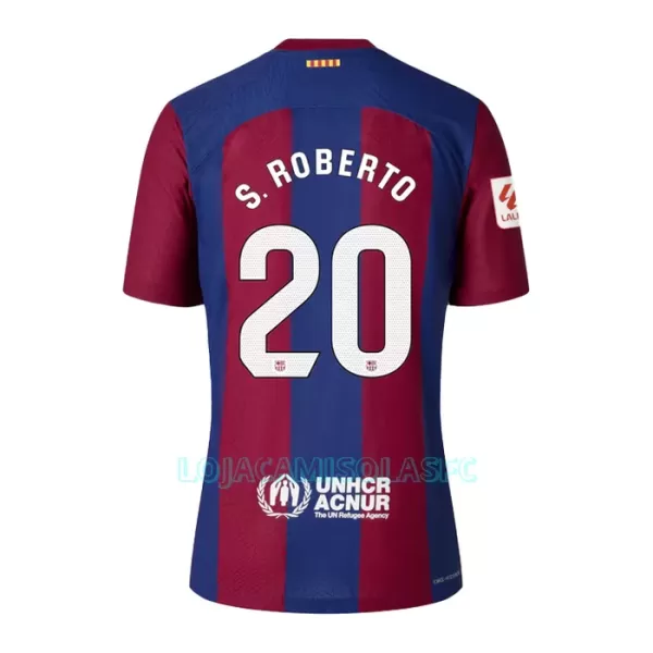 Camisola FC Barcelona S. Roberto 20 Criança Equipamento 1ª 2023/24