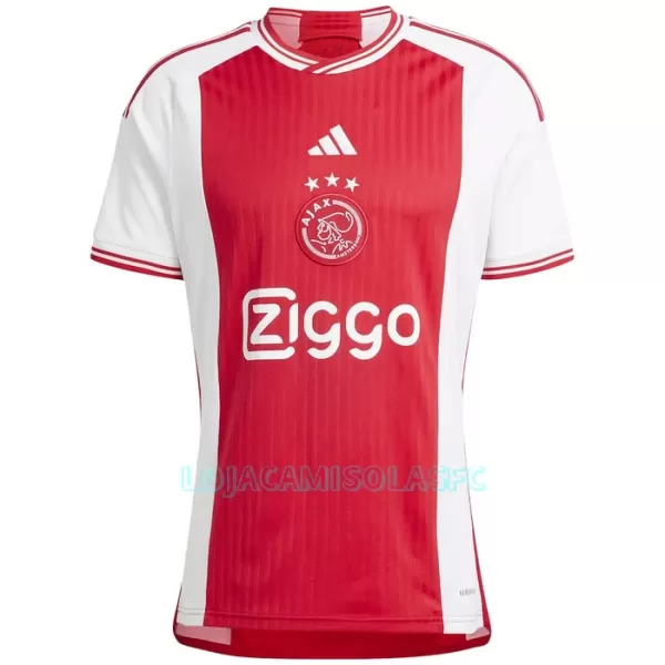 Camisola Ajax Amsterdam Homem Equipamento 1ª 2023/24