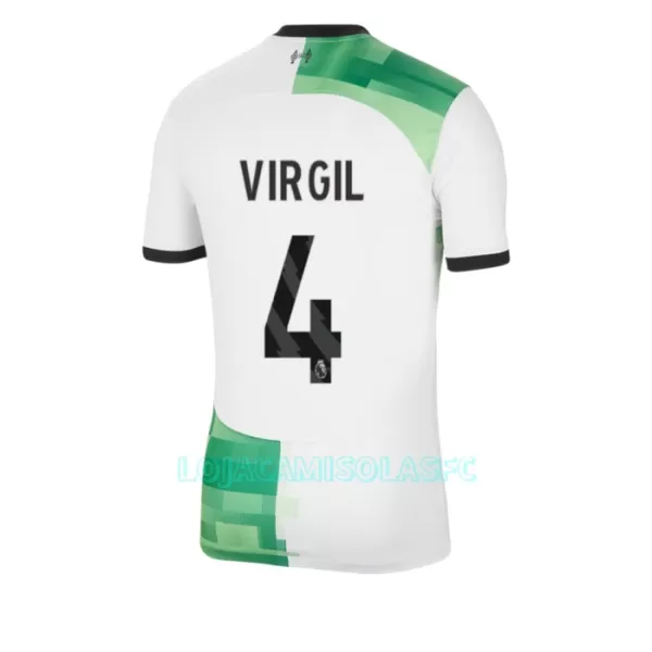 Camisola Liverpool Virgil 4 Homem Equipamento 2ª 2023/24