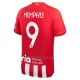 Camisola Atlético Madrid Memphis 9 Criança Equipamento 1ª 2023/24