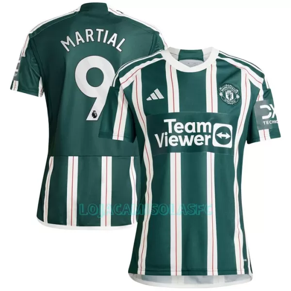 Camisola Manchester United Martial 9 Homem Equipamento 2ª 2023/24