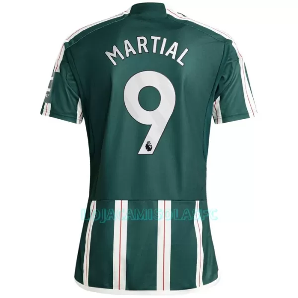 Camisola Manchester United Martial 9 Homem Equipamento 2ª 2023/24