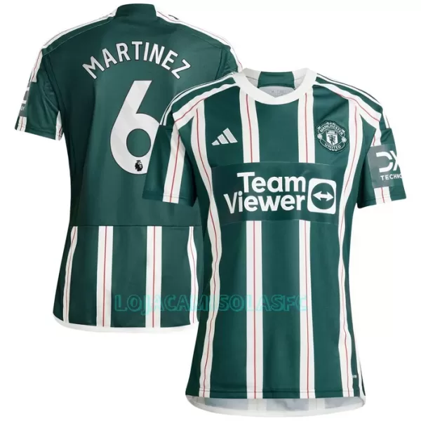 Camisola Manchester United Martinez 6 Homem Equipamento 2ª 2023/24